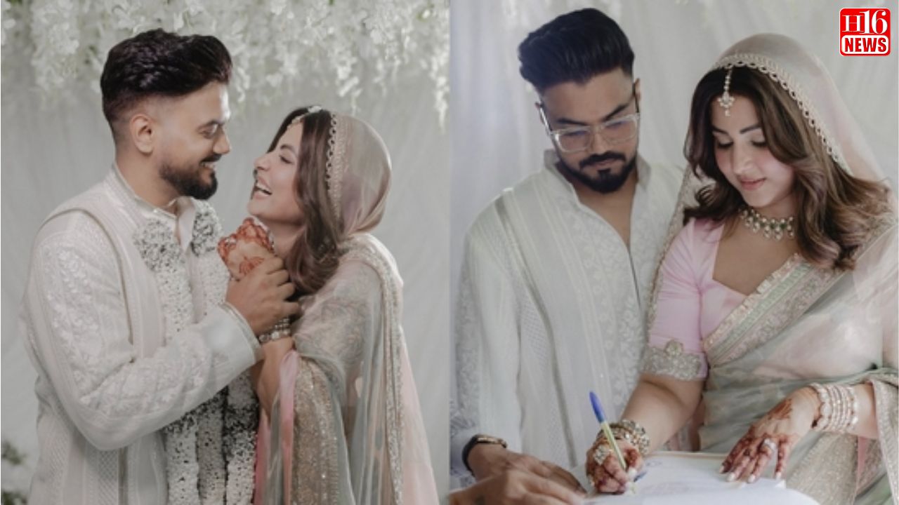 Hina Khan Marries Longtime Partner Rocky Jaiswal